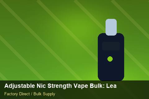 Adjustable Nic Strength Vape Bulk — Adjustable Nic Strength Vape Bulk: Lead Time & MOQ — Anti-Counterfeit photo 2
