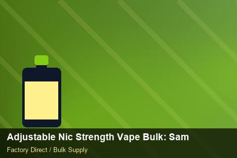 Adjustable Nic Strength Vape Bulk — Adjustable Nic Strength Vape Bulk: Sample Policy — Anti-Counterfeit photo 2