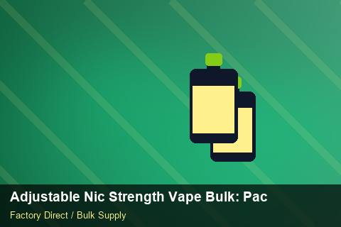 Adjustable Nic Strength Vape Bulk — Adjustable Nic Strength Vape Bulk: Packaging Standards — Anti-Counterfeit photo 1