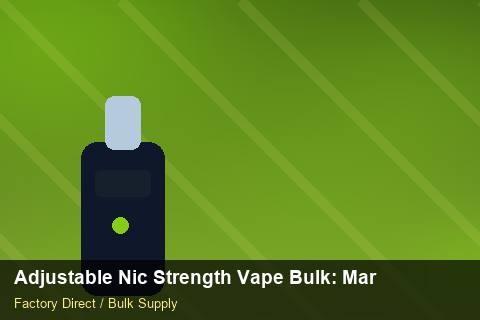 Adjustable Nic Strength Vape Bulk — Adjustable Nic Strength Vape Bulk: Market Trends 2026 — Anti-Counterfeit photo 2
