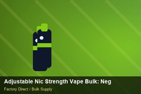 Adjustable Nic Strength Vape Bulk — Adjustable Nic Strength Vape Bulk: Negotiation Tips — Anti-Counterfeit photo 1