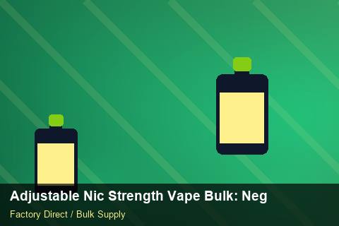 Adjustable Nic Strength Vape Bulk — Adjustable Nic Strength Vape Bulk: Negotiation Tips — Anti-Counterfeit photo 2