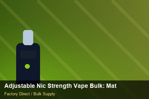 Adjustable Nic Strength Vape Bulk — Adjustable Nic Strength Vape Bulk: Material & Ingredients — Anti-Counterfeit photo 2
