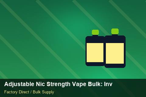 Adjustable Nic Strength Vape Bulk — Adjustable Nic Strength Vape Bulk: Inventory Management — Anti-Counterfeit photo 2