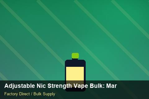 Adjustable Nic Strength Vape Bulk — Adjustable Nic Strength Vape Bulk: Margin Calculator — Anti-Counterfeit photo 1