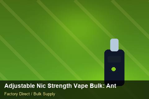 Adjustable Nic Strength Vape Bulk — Adjustable Nic Strength Vape Bulk: Anti-Counterfeit Measures — Anti-Counterfeit photo 1