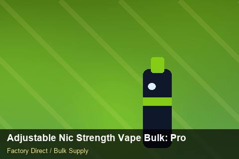 Adjustable Nic Strength Vape Bulk — Adjustable Nic Strength Vape Bulk: Product Launch Playbook — Anti-Counterfeit photo 2