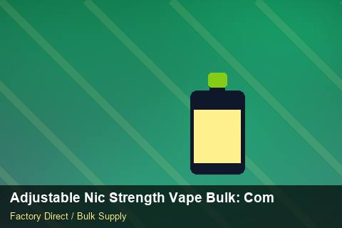 Adjustable Nic Strength Vape Bulk — Adjustable Nic Strength Vape Bulk: Compliance Standards — Child-Resistant Caps photo 2