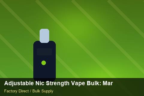 Adjustable Nic Strength Vape Bulk — Adjustable Nic Strength Vape Bulk: Market Trends 2026 — Child-Resistant Caps photo 2