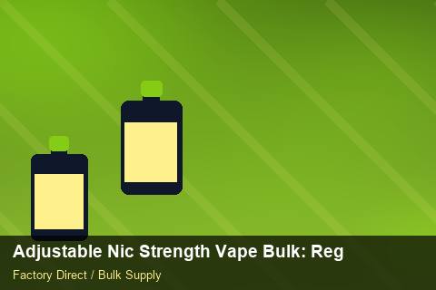 Adjustable Nic Strength Vape Bulk — Adjustable Nic Strength Vape Bulk: Regulatory Update — Child-Resistant Caps photo 1