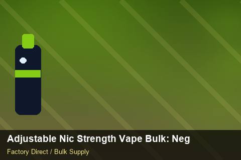 Adjustable Nic Strength Vape Bulk — Adjustable Nic Strength Vape Bulk: Negotiation Tips — Child-Resistant Caps photo 1