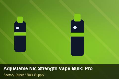 Adjustable Nic Strength Vape Bulk — Adjustable Nic Strength Vape Bulk: Production Capacity — Child-Resistant Caps photo 2