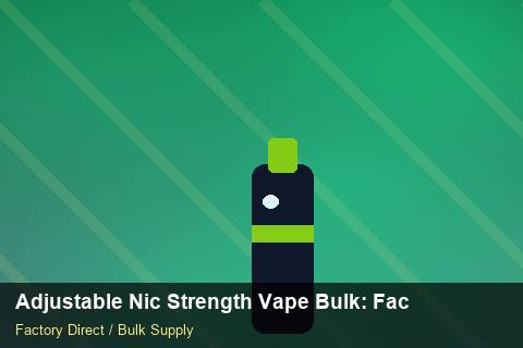 Adjustable Nic Strength Vape Bulk — Adjustable Nic Strength Vape Bulk: Factory Audit Report — Child-Resistant Caps photo 2