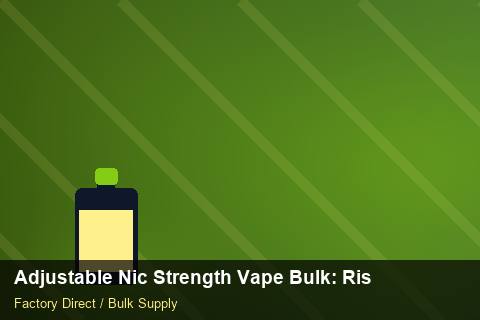 Adjustable Nic Strength Vape Bulk — Adjustable Nic Strength Vape Bulk: Risk Management — Child-Resistant Caps photo 2