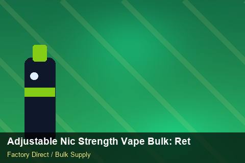 Adjustable Nic Strength Vape Bulk — Adjustable Nic Strength Vape Bulk: Returns & Warranty — Child-Resistant Caps photo 1