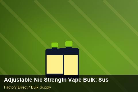 Adjustable Nic Strength Vape Bulk — Adjustable Nic Strength Vape Bulk: Sustainability — Child-Resistant Caps photo 1