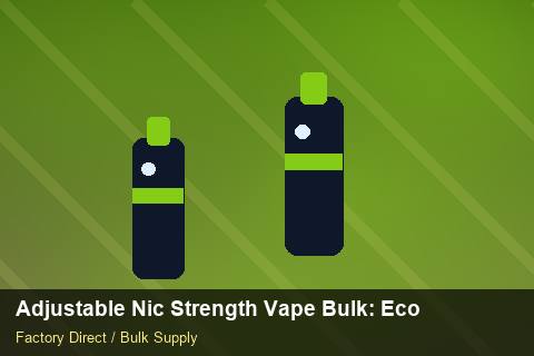 Adjustable Nic Strength Vape Bulk — Adjustable Nic Strength Vape Bulk: Eco-Friendly Materials — Child-Resistant Caps photo 2