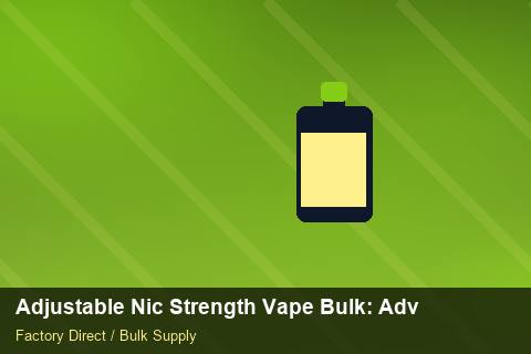 Adjustable Nic Strength Vape Bulk — Adjustable Nic Strength Vape Bulk: Advanced Sourcing — Child-Resistant Caps photo 2