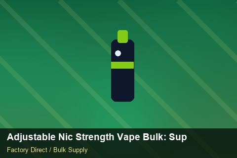 Adjustable Nic Strength Vape Bulk — Adjustable Nic Strength Vape Bulk: Supplier Vetting — Child-Resistant Caps photo 1