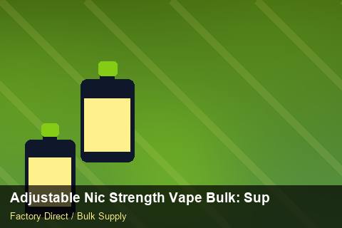 Adjustable Nic Strength Vape Bulk — Adjustable Nic Strength Vape Bulk: Supplier Vetting — Child-Resistant Caps photo 2