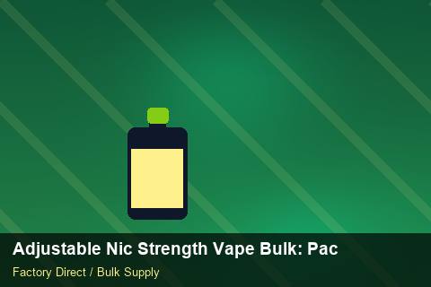 Adjustable Nic Strength Vape Bulk — Adjustable Nic Strength Vape Bulk: Packaging Standards — Tamper Seals photo 1