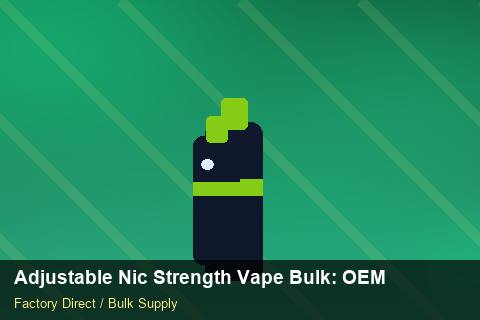 Adjustable Nic Strength Vape Bulk — Adjustable Nic Strength Vape Bulk: OEM & ODM Service — Tamper Seals photo 2
