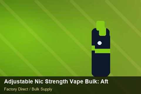 Adjustable Nic Strength Vape Bulk — Adjustable Nic Strength Vape Bulk: After-Sales Support — Tamper Seals photo 1