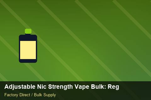 Adjustable Nic Strength Vape Bulk — Adjustable Nic Strength Vape Bulk: Regulatory Update — Tamper Seals photo 1