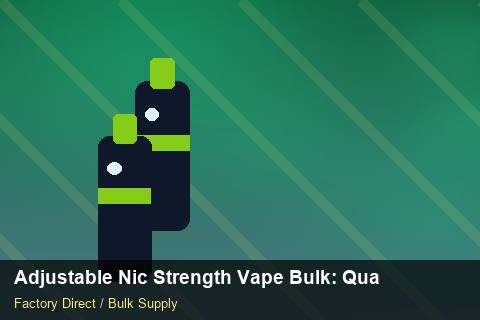 Adjustable Nic Strength Vape Bulk — Adjustable Nic Strength Vape Bulk: Quality Control Process — Tamper Seals photo 1