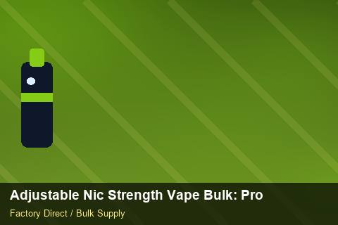 Adjustable Nic Strength Vape Bulk — Adjustable Nic Strength Vape Bulk: Production Capacity — Tamper Seals photo 2