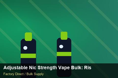 Adjustable Nic Strength Vape Bulk — Adjustable Nic Strength Vape Bulk: Risk Management — Tamper Seals photo 1