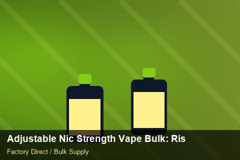 Adjustable Nic Strength Vape Bulk — Adjustable Nic Strength Vape Bulk: Risk Management — Tamper Seals photo 2