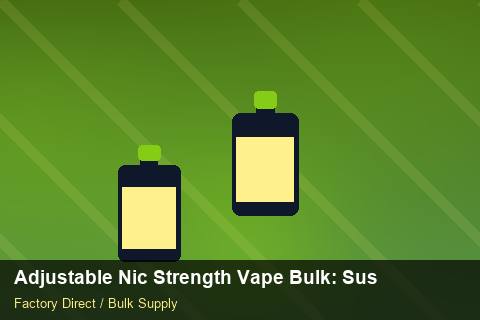 Adjustable Nic Strength Vape Bulk — Adjustable Nic Strength Vape Bulk: Sustainability — Tamper Seals photo 1