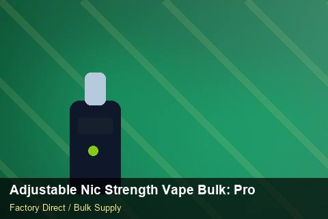 Adjustable Nic Strength Vape Bulk — Adjustable Nic Strength Vape Bulk: Procurement Checklist — Tamper Seals photo 2