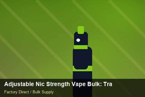 Adjustable Nic Strength Vape Bulk — Adjustable Nic Strength Vape Bulk: Trade Terms — Tamper Seals photo 2