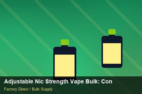 Adjustable Nic Strength Vape Bulk — Adjustable Nic Strength Vape Bulk: Contract Essentials — Tamper Seals photo 2