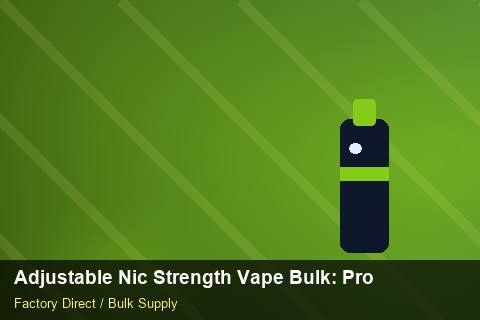 Adjustable Nic Strength Vape Bulk — Adjustable Nic Strength Vape Bulk: Product Launch Playbook — Tamper Seals photo 2