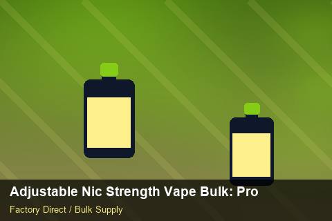 Adjustable Nic Strength Vape Bulk — Adjustable Nic Strength Vape Bulk: Procurement Strategy — Recyclable Materials photo 1