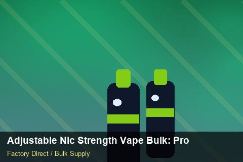 Adjustable Nic Strength Vape Bulk — Adjustable Nic Strength Vape Bulk: Procurement Strategy — Recyclable Materials photo 2