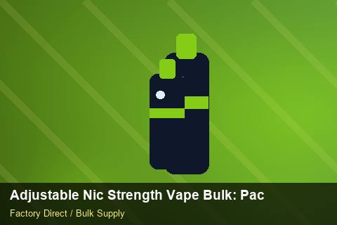 Adjustable Nic Strength Vape Bulk — Adjustable Nic Strength Vape Bulk: Packaging Standards — Recyclable Materials photo 2