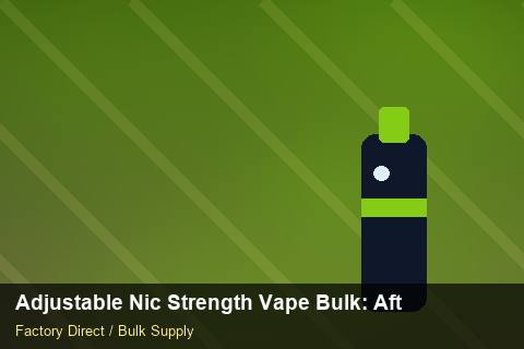 Adjustable Nic Strength Vape Bulk — Adjustable Nic Strength Vape Bulk: After-Sales Support — Recyclable Materials photo 1