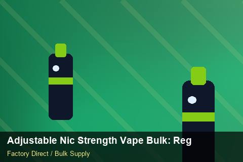 Adjustable Nic Strength Vape Bulk — Adjustable Nic Strength Vape Bulk: Regulatory Update — Recyclable Materials photo 2
