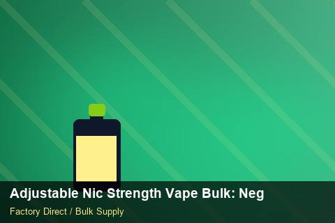 Adjustable Nic Strength Vape Bulk — Adjustable Nic Strength Vape Bulk: Negotiation Tips — Recyclable Materials photo 2
