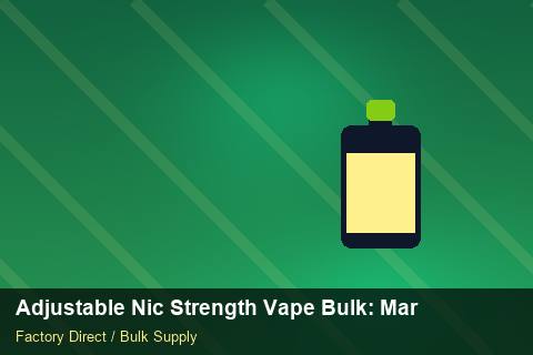 Adjustable Nic Strength Vape Bulk — Adjustable Nic Strength Vape Bulk: Margin Calculator — Recyclable Materials photo 1