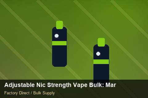 Adjustable Nic Strength Vape Bulk — Adjustable Nic Strength Vape Bulk: Market Comparison — Recyclable Materials photo 2