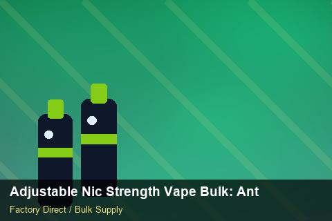 Adjustable Nic Strength Vape Bulk — Adjustable Nic Strength Vape Bulk: Anti-Counterfeit Measures — Recyclable Materials photo 2