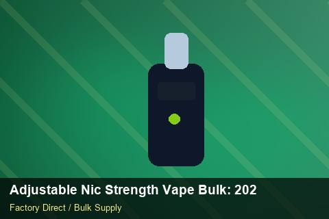 Adjustable Nic Strength Vape Bulk — Adjustable Nic Strength Vape Bulk: 2026 Buyer's Handbook — Carbon Footprint photo 2