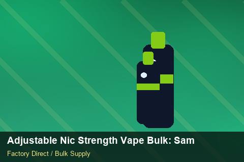 Adjustable Nic Strength Vape Bulk — Adjustable Nic Strength Vape Bulk: Sample Policy — Carbon Footprint photo 1
