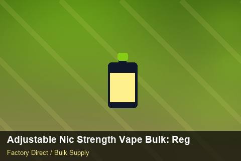 Adjustable Nic Strength Vape Bulk — Adjustable Nic Strength Vape Bulk: Regulatory Update — Carbon Footprint photo 1