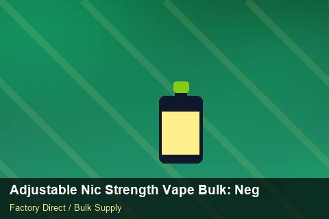 Adjustable Nic Strength Vape Bulk — Adjustable Nic Strength Vape Bulk: Negotiation Tips — Carbon Footprint photo 2